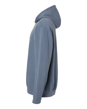 Garment-Dyed Lightweight Fleece Hooded Sweatshirt - Bawston & Tucker -