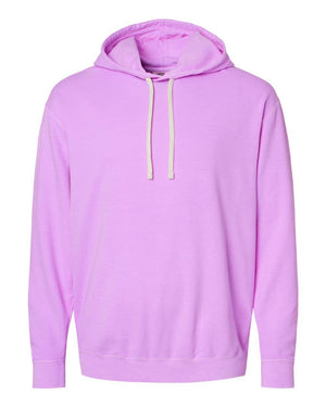 Garment-Dyed Lightweight Fleece Hooded Sweatshirt - Bawston & Tucker -