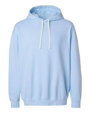 Garment-Dyed Lightweight Fleece Hooded Sweatshirt - Bawston & Tucker -