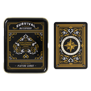 Gentlemen's Hardware - Survival Playing Cards - Bawston & Tucker - 