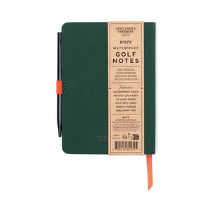 Gentlemen's Hardware - Waterproof Golf Notebook - Bawston & Tucker - 