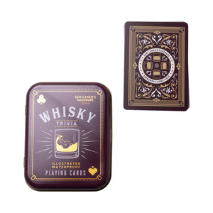 Gentlemen's Hardware - Whisky Trivia Playing Cards - Bawston & Tucker - 