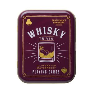 Gentlemen's Hardware - Whisky Trivia Playing Cards - Bawston & Tucker - 