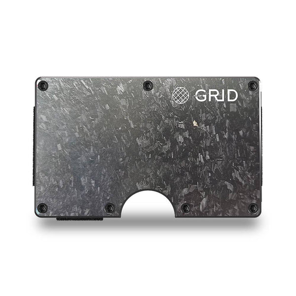GRID Wallet - Grid Wallet // Forged Carbon - Bawston & Tucker - 