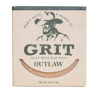 GRIT Soap Supply - Outlaw Goat Milk Bar Soap - Bawston & Tucker - 