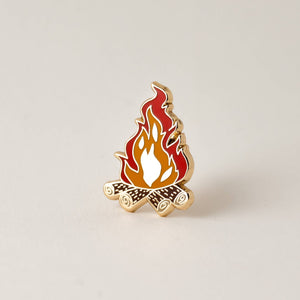 Happily Plants - Campfire Pin – Outdoors & Camping Gifts - Bawston & Tucker - 
