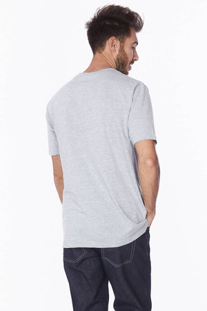 Hawk's Bay - Men's Henley Short Sleeve Cotton T-Shirt - Bawston & Tucker - 