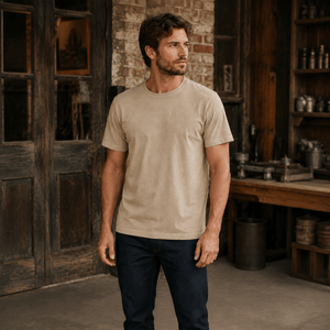 garment dye heavyweight tee