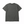 A dark gray short-sleeve crewneck t-shirt laid flat against a clean white background.