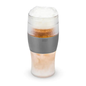 HOST - Beer FREEZE™ Cooling Cup Insulated w/ Cooling Gel - Gray - Bawston & Tucker - 