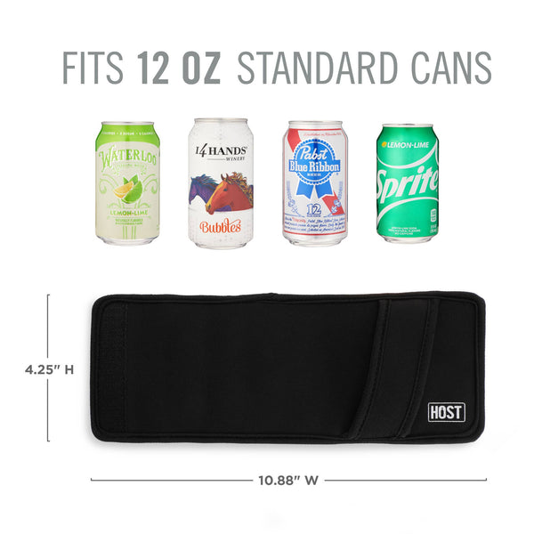 HOST - Insta - Chill Cooling Sleeve - Slim & Standard Cans - Set of 2 - Bawston & Tucker - 