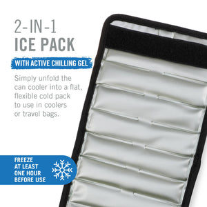 HOST - Insta - Chill Cooling Sleeve - Slim & Standard Cans - Set of 2 - Bawston & Tucker - 