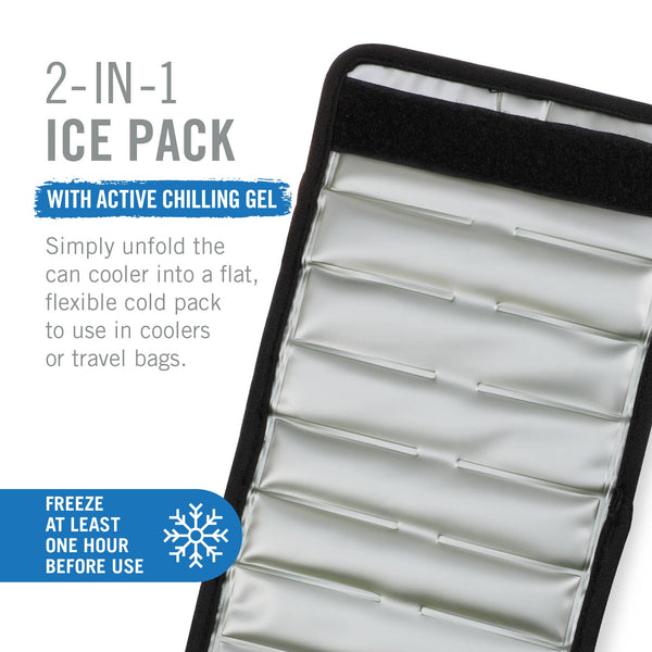 HOST - Insta - Chill Cooling Sleeve - Slim & Standard Cans - Set of 2 - Bawston & Tucker - 