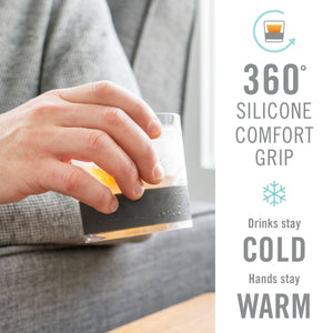 HOST - Whiskey FREEZE™ Insulated Cooling Cups - Smoke - Bawston & Tucker - 