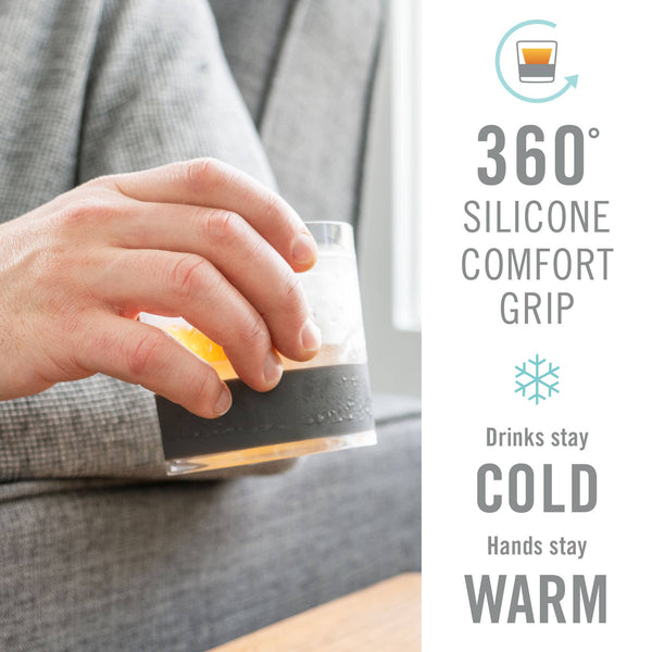 HOST - Whiskey FREEZE™ Insulated Cooling Cups - Smoke - Bawston & Tucker - 