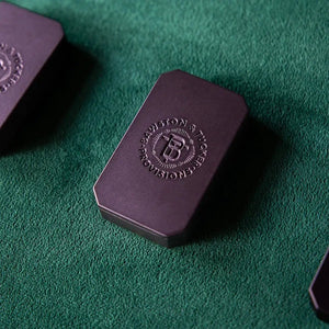 Hurytt Solid Cologne – Bergamot, Lavender & Oakmoss - 0.35 oz Liner + Vessel - Bawston & Tucker - Solid Cologne