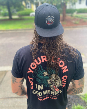 In God We Must - Brandon Lake "Let Your Lion Out" Hat - Bawston & Tucker - 