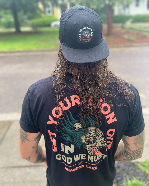 In God We Must - Brandon Lake "Let Your Lion Out" Hat - Bawston & Tucker - 