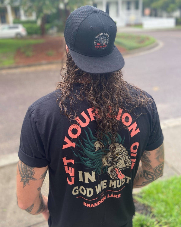 In God We Must - Brandon Lake "Let Your Lion Out" Hat - Bawston & Tucker - 