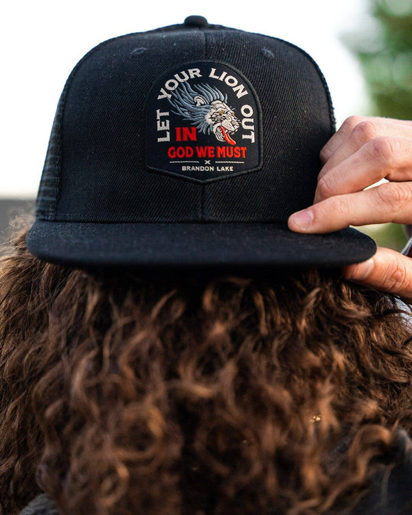 In God We Must - Brandon Lake "Let Your Lion Out" Hat - Bawston & Tucker - 