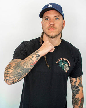 In God We Must - Brandon Lake "Let Your Lion Out" Tee - Bawston & Tucker - 