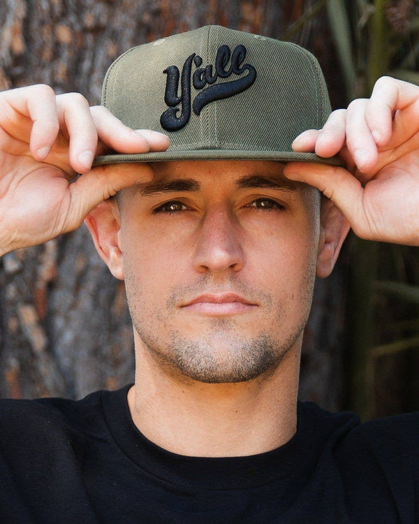 In God We Must - Y'all Snapback Hat - Bawston & Tucker - 