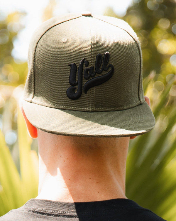 In God We Must - Y'all Snapback Hat - Bawston & Tucker - 