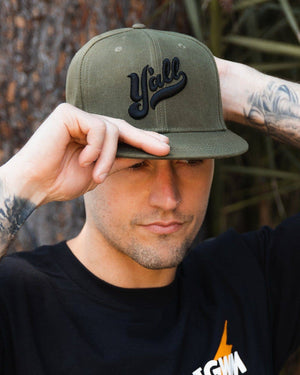 In God We Must - Y'all Snapback Hat - Bawston & Tucker - 