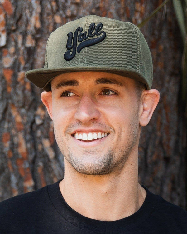 In God We Must - Y'all Snapback Hat - Bawston & Tucker - 