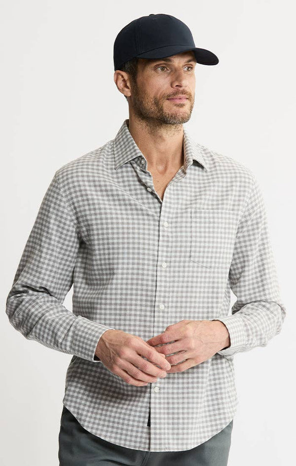 JACHS NY - Cashmere Touch Flannel Shirt - Bawston & Tucker - 