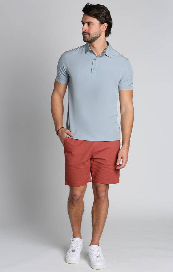 JACHS NY - Grey Gravityless Performance Polo - Bawston & Tucker - 