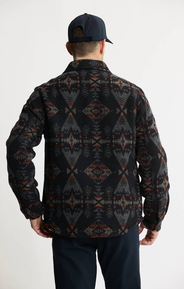 JACHS NY - Sherpa Lined Wool Jacket - Bawston & Tucker - 