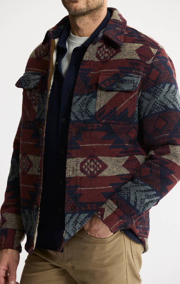 JACHS NY - Sherpa Lined Wool Jacket - Bawston & Tucker - 