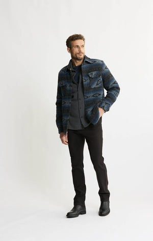JACHS NY - Sherpa Lined Wool Jacket - Bawston & Tucker - 