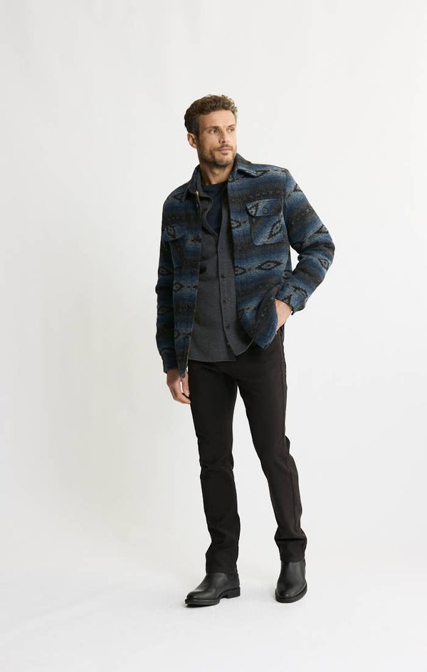 JACHS NY - Sherpa Lined Wool Jacket - Bawston & Tucker - 