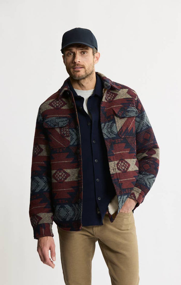 JACHS NY - Sherpa Lined Wool Jacket - Bawston & Tucker - 