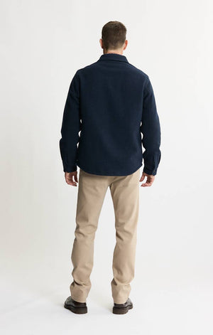JACHS NY - Sherpa Lined Wool Jacket - Bawston & Tucker - 