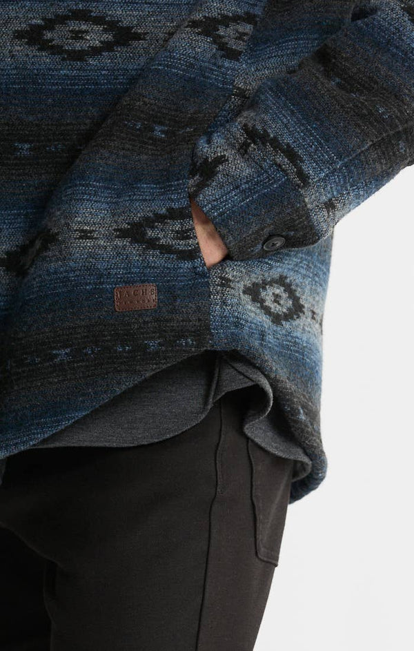 JACHS NY - Sherpa Lined Wool Jacket - Bawston & Tucker - 