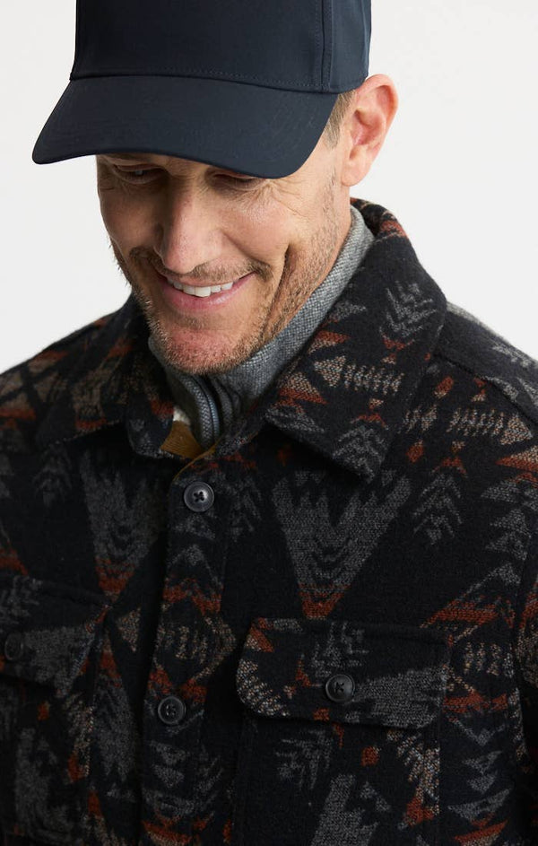 JACHS NY - Sherpa Lined Wool Jacket - Bawston & Tucker - 