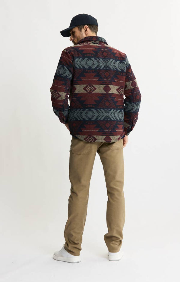 JACHS NY - Sherpa Lined Wool Jacket - Bawston & Tucker - 