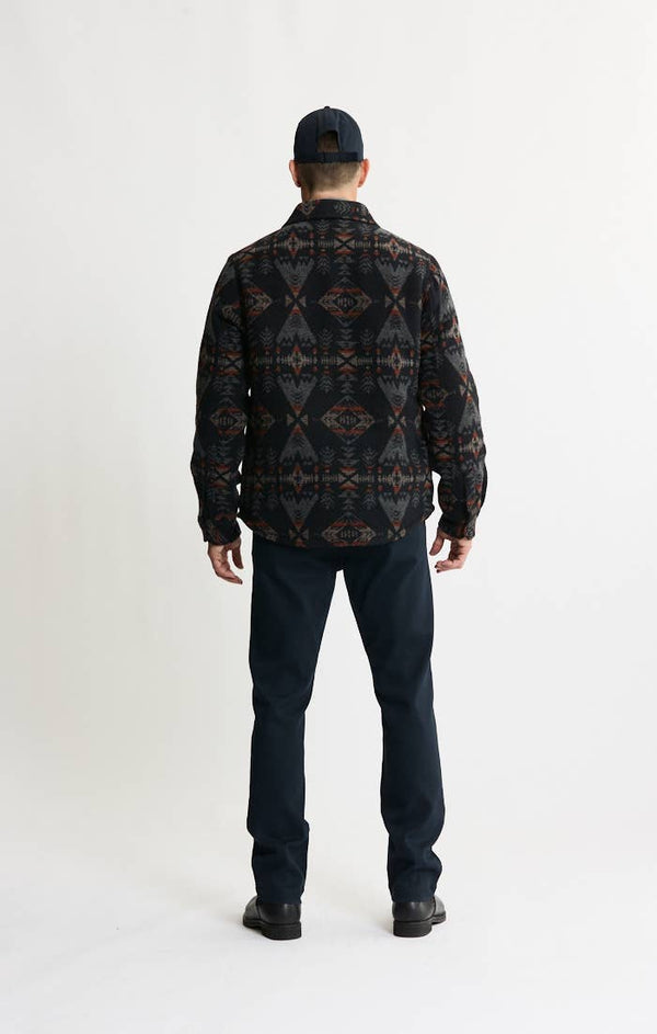 JACHS NY - Sherpa Lined Wool Jacket - Bawston & Tucker - 