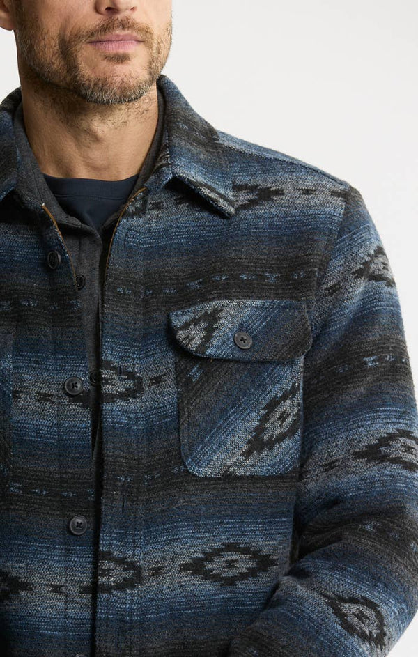 JACHS NY - Sherpa Lined Wool Jacket - Bawston & Tucker - 