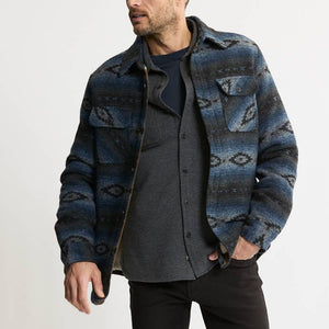 JACHS NY - Sherpa Lined Wool Jacket - Bawston & Tucker - 