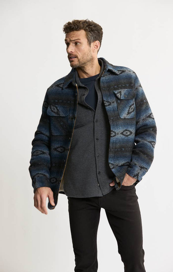 JACHS NY - Sherpa Lined Wool Jacket - Bawston & Tucker - 