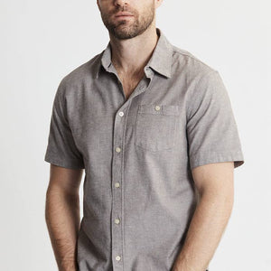 JACHS NY - Soft Touch Oxford SS Shirt - Bawston & Tucker - 