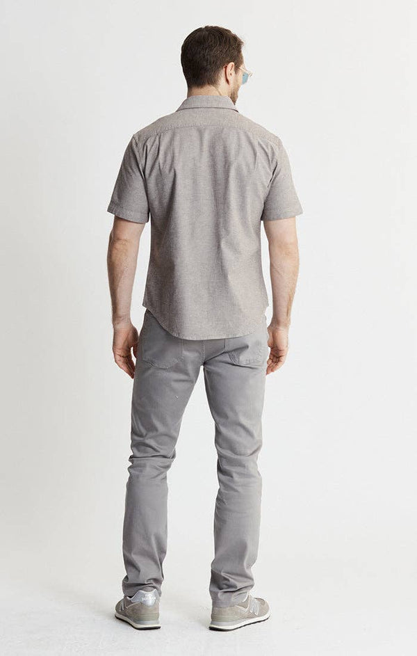 JACHS NY - Soft Touch Oxford SS Shirt - Bawston & Tucker - 