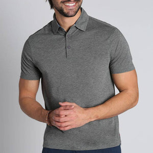JACHS NY - Stretch Poly Viscose Soft Polo - Bawston & Tucker - 