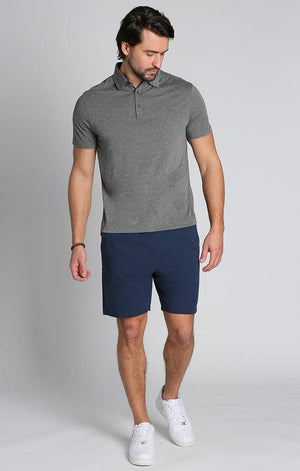 JACHS NY - Stretch Poly Viscose Soft Polo - Bawston & Tucker - 