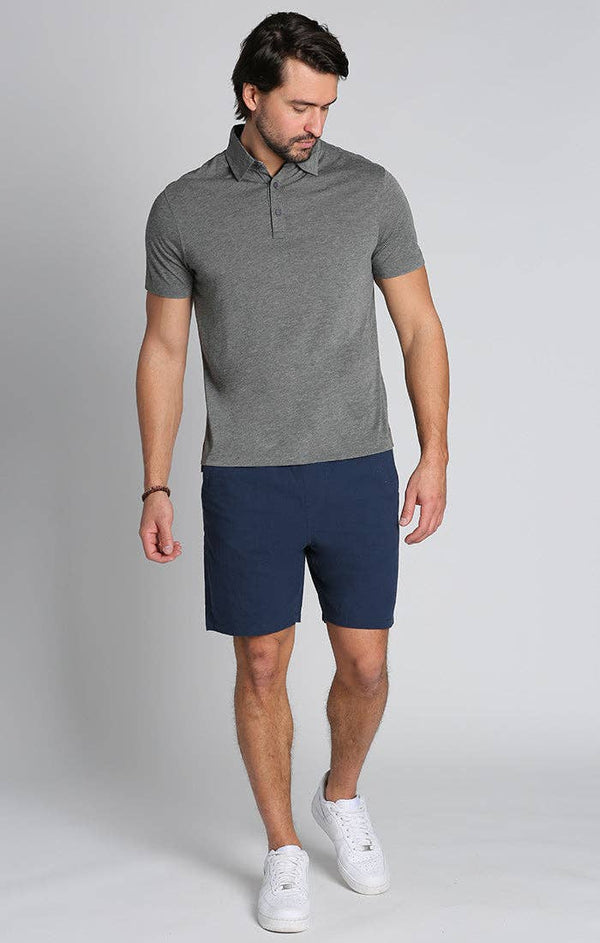 JACHS NY - Stretch Poly Viscose Soft Polo - Bawston & Tucker - 
