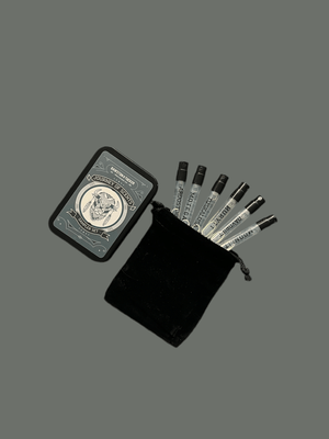Journey of Scents Sampler Set - Six Cologne Oil Samples - Bawston & Tucker - Solid Cologne